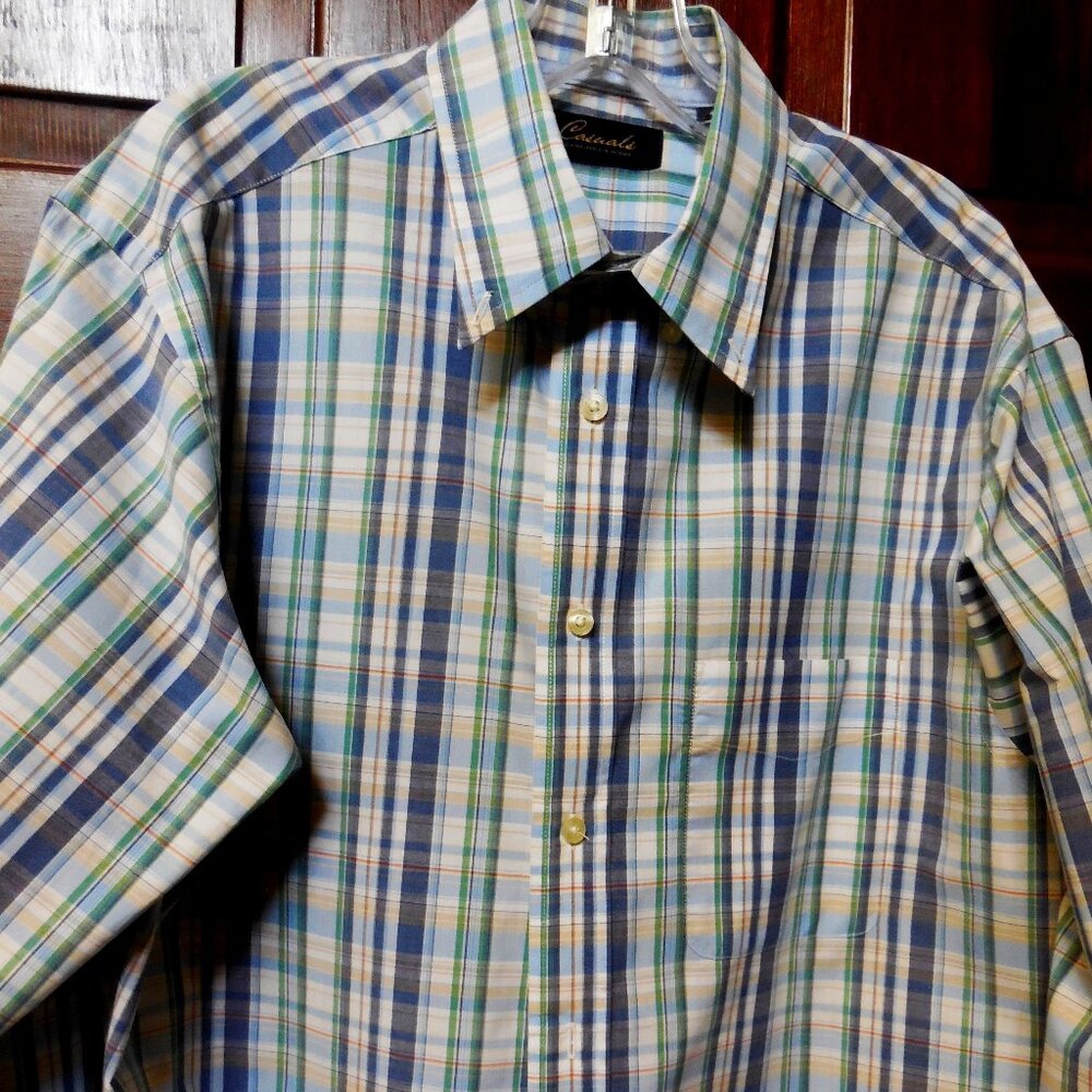 100% Cotton  Long sleeve Button down Shirt
